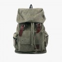 Patchwork Vintage Canvas Shoulder Backpack