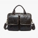 Crocodile Leather Laptop Bag