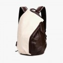 Preppy Style Leather Backpack