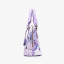 Printing Floral Leather Bag