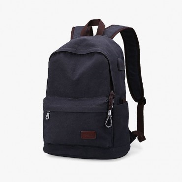 Rucksack Canvas Student Backpack