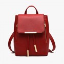 Teenage Girls High Quality Leather Backpack