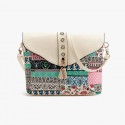 Vintage Print Shoulder Bag Crossbody