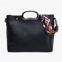 Leather Fashion Colorful Bag Strap Women