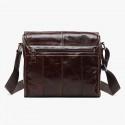 Wax Leather Series Messenger Bag