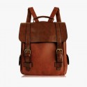 Retro Leather Vintage Backpack