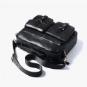 Leather Satchel Briefcase For Business