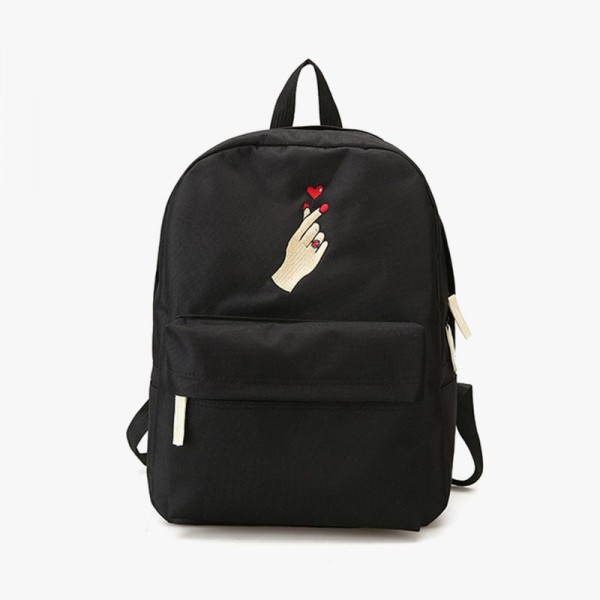 Embroidery Rucksack Teenager Backpack