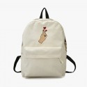 Embroidery Rucksack Teenager Backpack