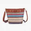 Fashion Straw Canvas Handbag Women